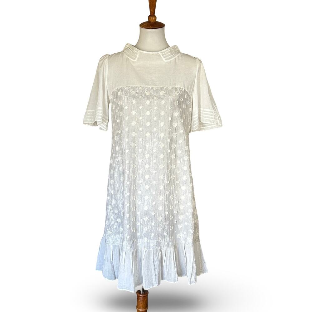 Vintage Development by Erica Davies Cotton Dress, White Size 6